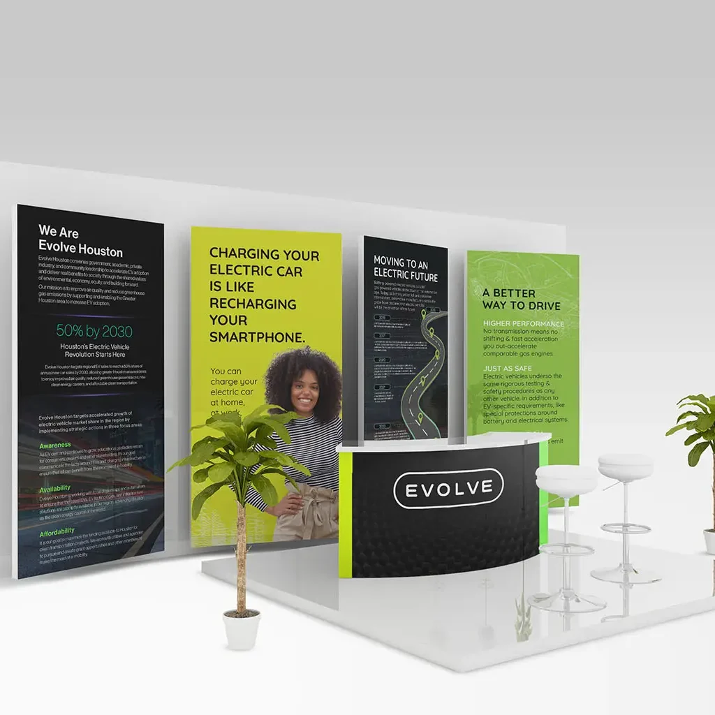 Summit and exhibit grpahic design